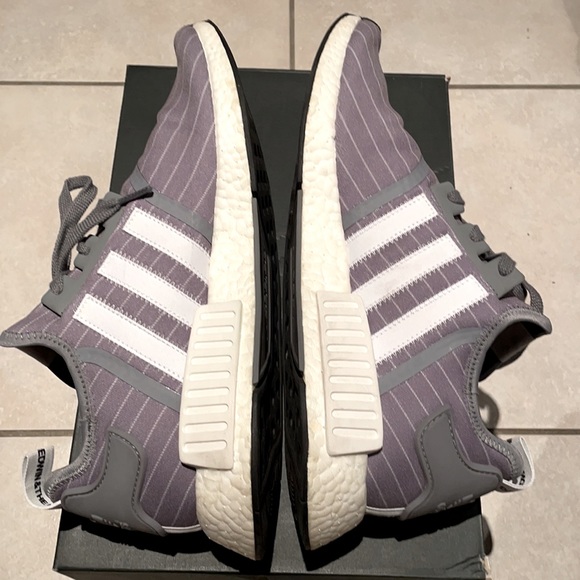 Adidas NMD bedwin - size 13 mens, grey colour with white stripes - Picture 9 of 9